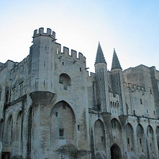 Palais des Papes in Avignon, France