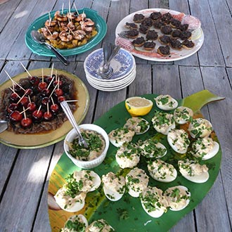 Provencal appetizers
